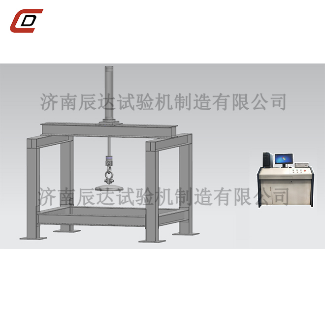 邊坡柔性防護網(wǎng)系統(tǒng)抗頂破力試驗機的工作原理是什么？